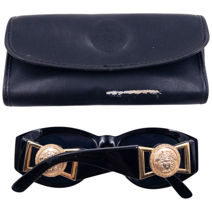 Vintage 1996 Gianni Versace Biggie Smalls Medusa Sunglasses