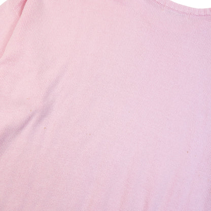 Vintage 90s Burberry Knit Jumper in pink (cotton), photo 5