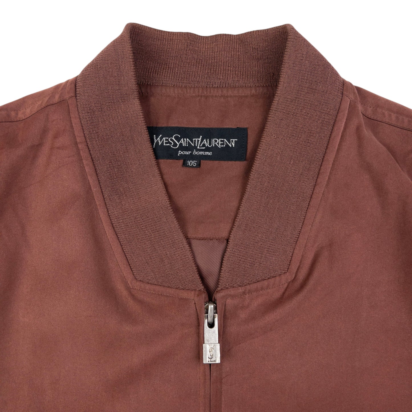 Vintage YSL Yves Saint Laurent Bomber Jacket Size XL