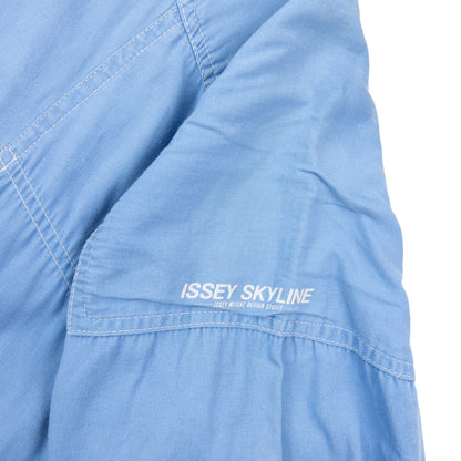 Vintage 80s Issey Miyake Skyline Long Sleeve Button Up Shirt Size S