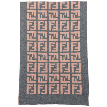 Vintage Fendi Monogram Wool Scarf
