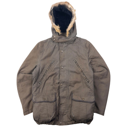 Vintage 2000s PPFM Fleece Lined Cargo Jacket Size M