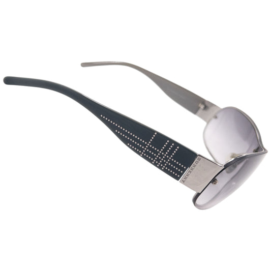 Vintage 2000s Burberry Nova Check Studded Sunglasses