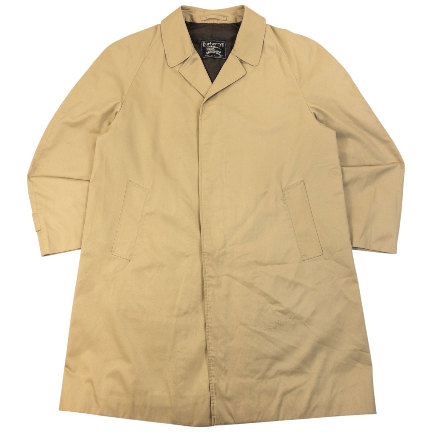 Vintage 90s Burberry Trench Jacket Size XL
