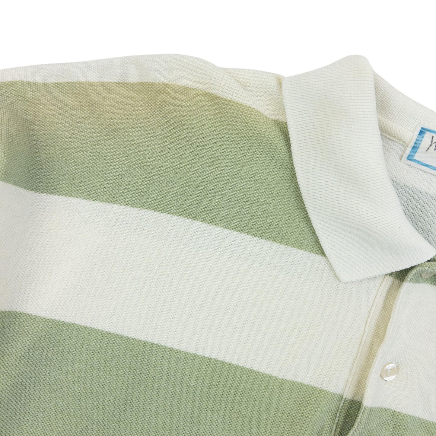 Vintage 80s YSL Yves Saint Laurent Long Sleeve Polo Shirt Size M
