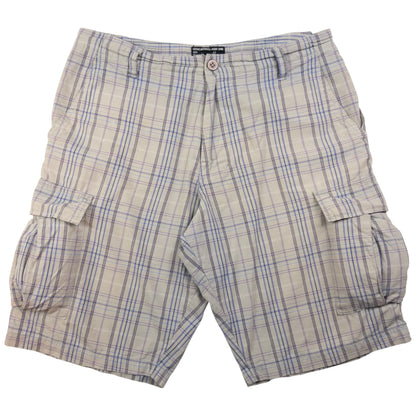 Vintage Stussy Checkered Cargo Shorts Size W34