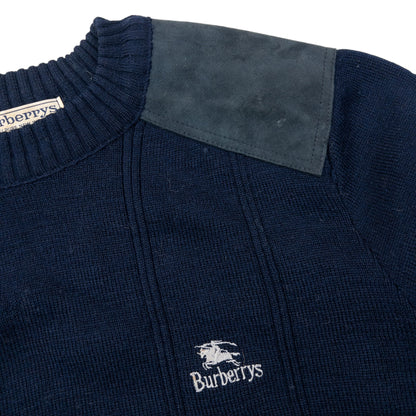 Vintage 90s Burberry Wool Jumper Size S