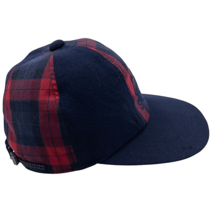 Vintage Dior Sports Embroidered Tartan Hat