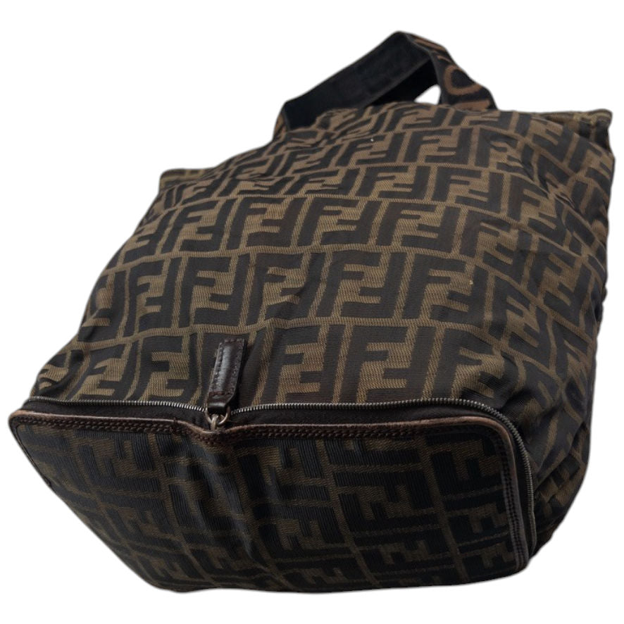 Vintage Fendi Monogram Foldable Shoulder Bag