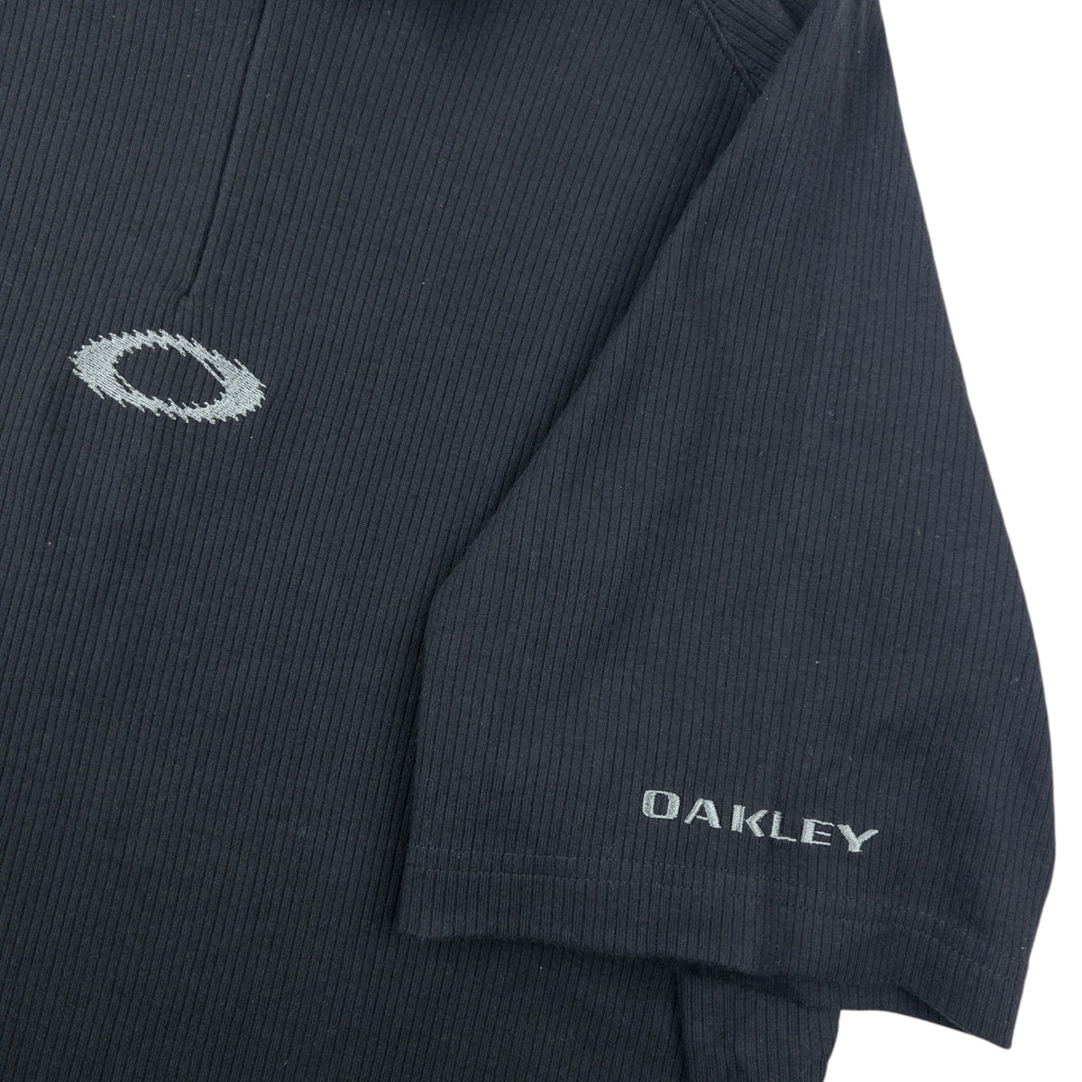 Vintage 90s Oakley Q Zip Polo Shirt Size L | Second Wave Vintage 