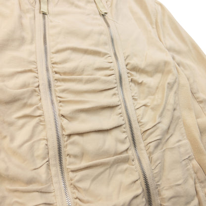 Vintage 2000s Armani Exchange Double Zip Ruched Jacket Womens Size M