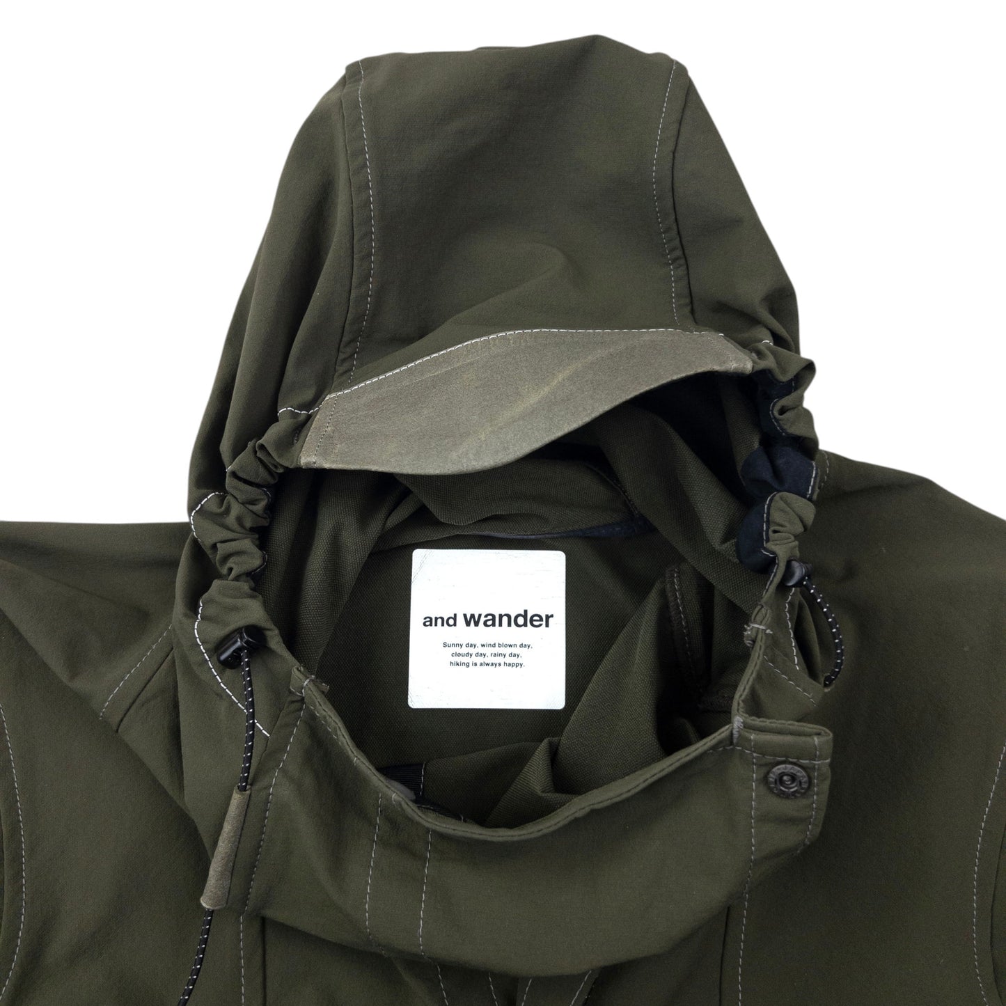 And Wander Pullover Rain Jacket Size M