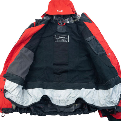 Vintage Oakley Zip Up Snowboarding Jacket SAMPLE Size XL
