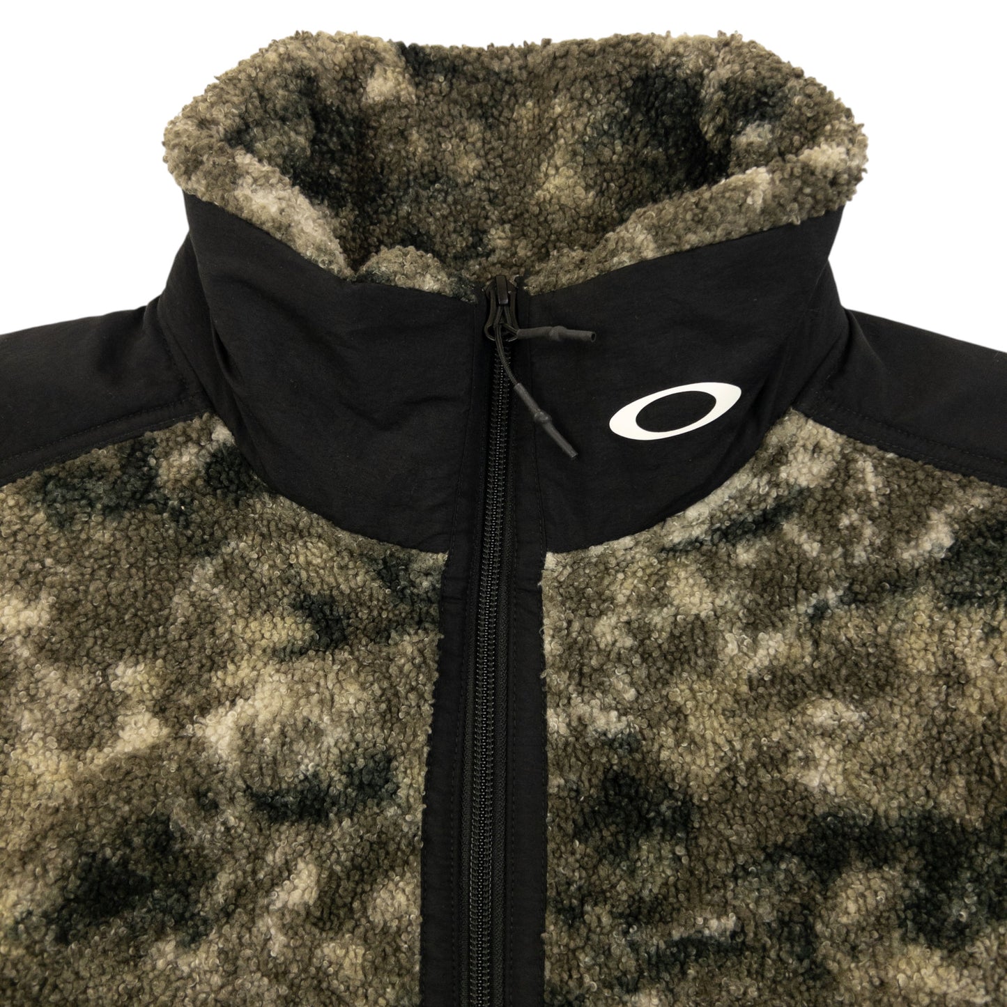 Oakley Zip Up Camo Fleece Jacket Size S