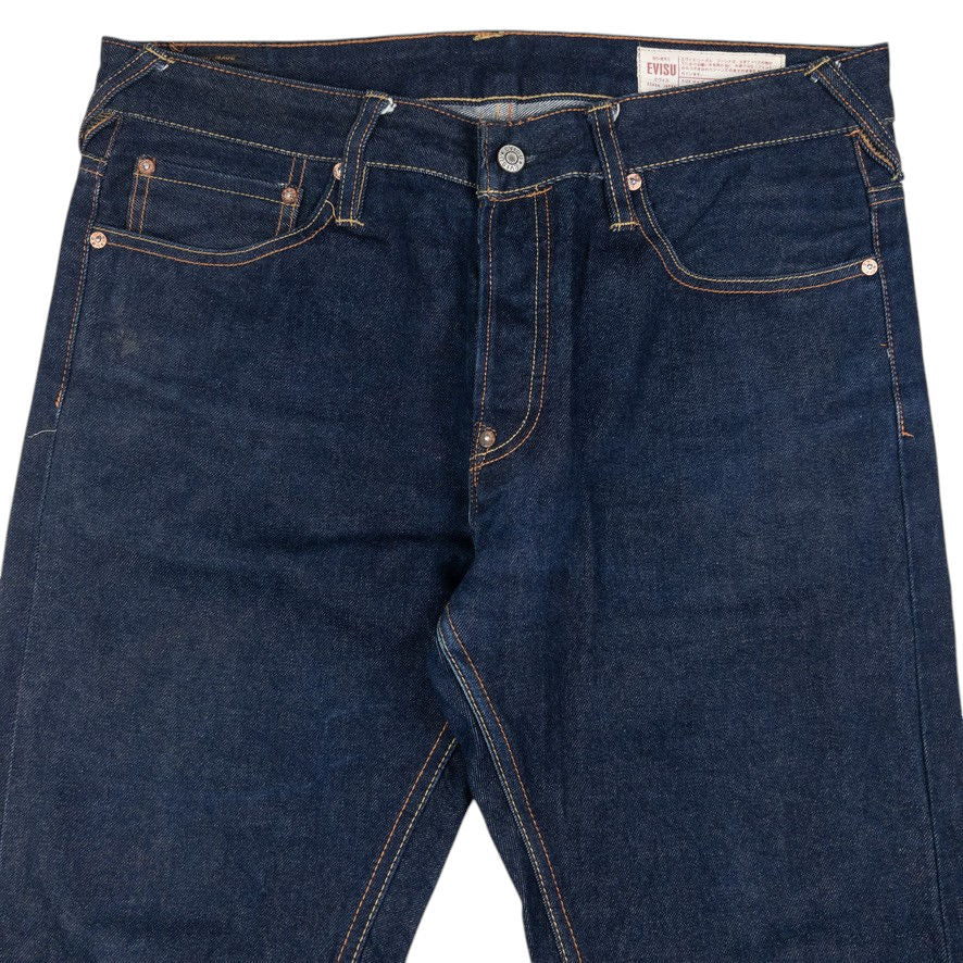 Vintage Evisu Painted Daicock Japanese Denim Jeans Size W35