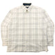 Vintage 2000s Burberry Nova Check Text Long Sleeve Button Up Shirt Size L