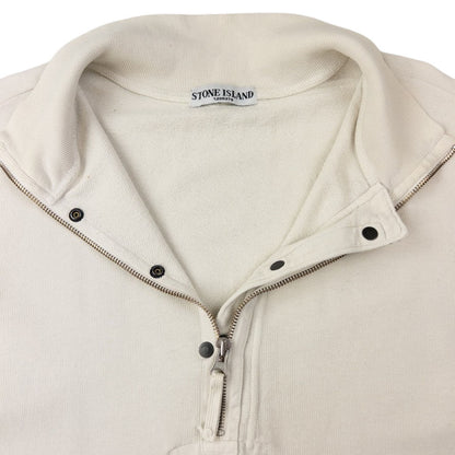 Vintage Stone Island Q Zip Turtleneck Sweatshirt Size L