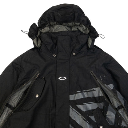 Vintage 2000s Oakley Zip Up Snowboarding Jacket Size XL