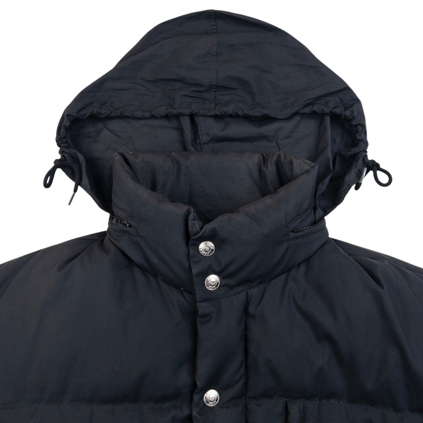 Vintage 90s Armani Jeans Zip Up Puffer Jacket Size XL