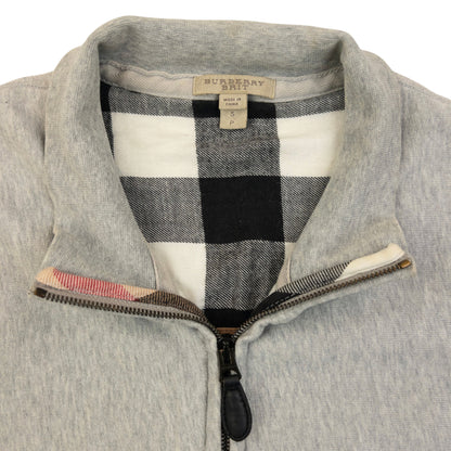 Vintage Burberry Brit Zip Up Sweatshirt Size S