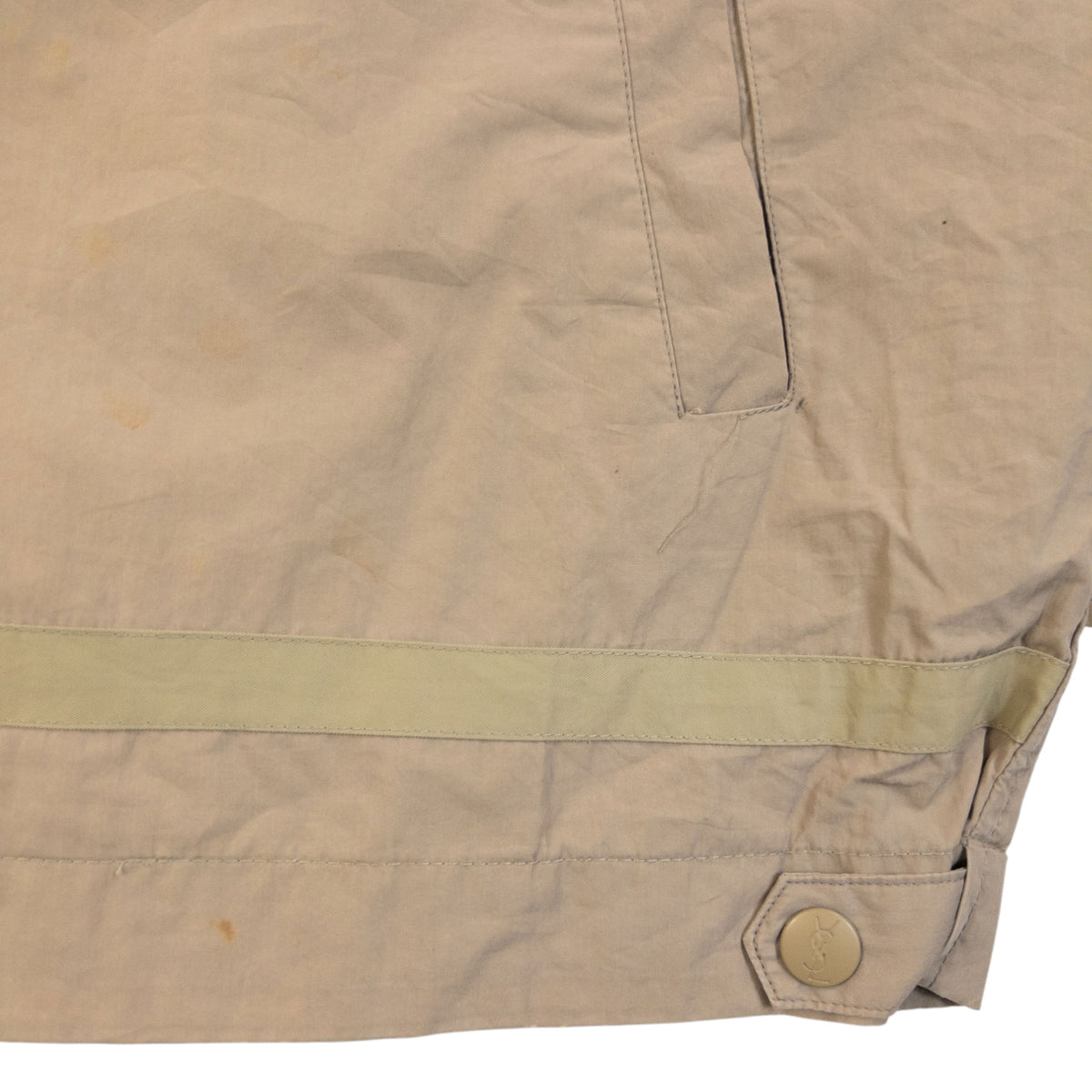 Vintage 90s YSL Yves Saint Laurent Harrington Jacket Size L