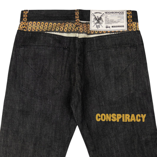 Vintage Stussy X Neighborhood Conspiracy Denim Jeans Size W31