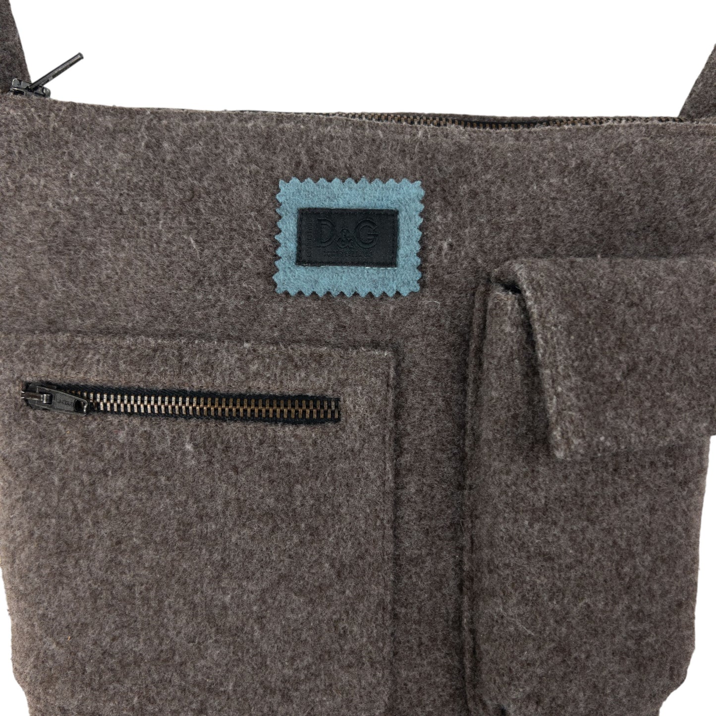 Vintage Dolce & Gabbana Convertible Multi Pocket Shoulder Bag