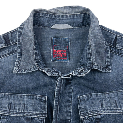 Vintage 2000s Marithe + Francois Girbaud Button Up Denim Jacket Size M
