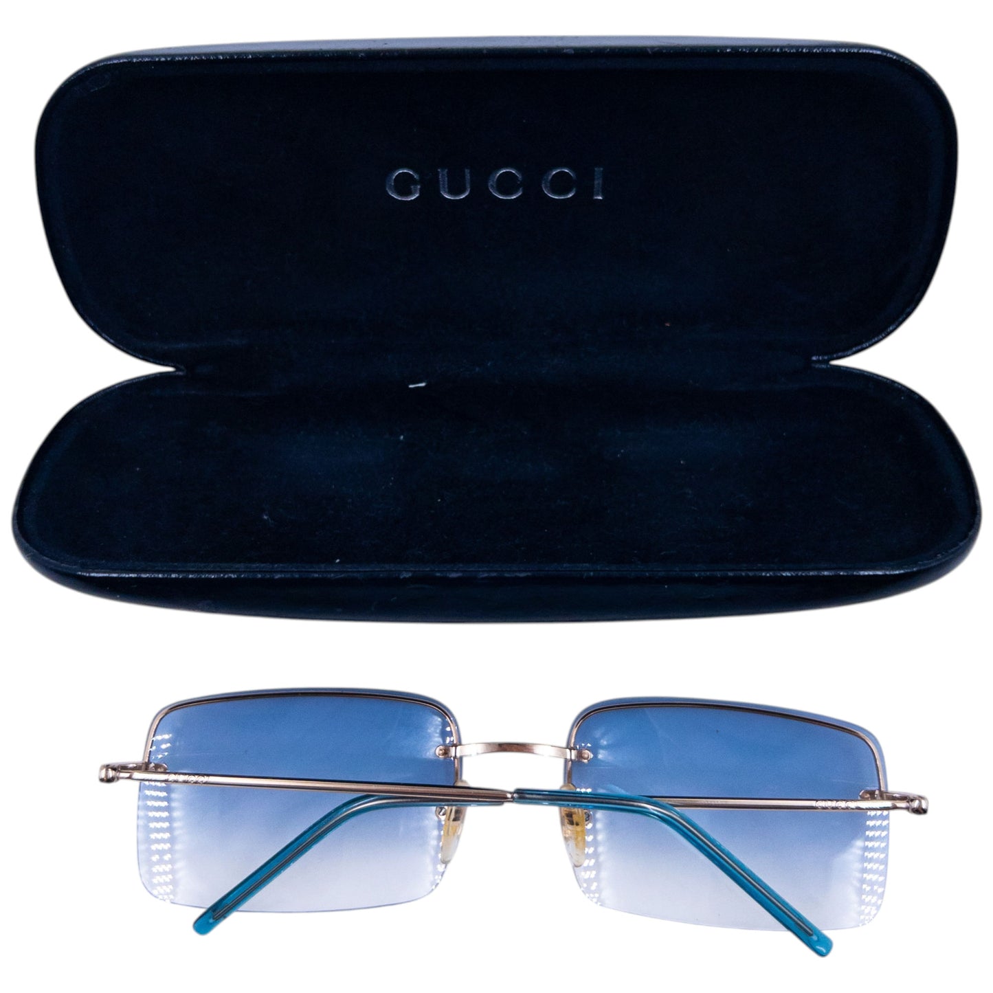 Vintage 2000s Gucci Rimless Sunglasses