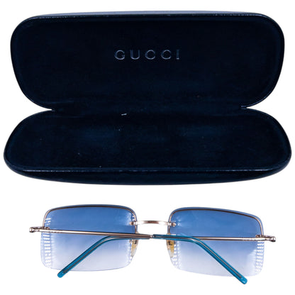 Vintage 2000s Gucci Rimless Sunglasses