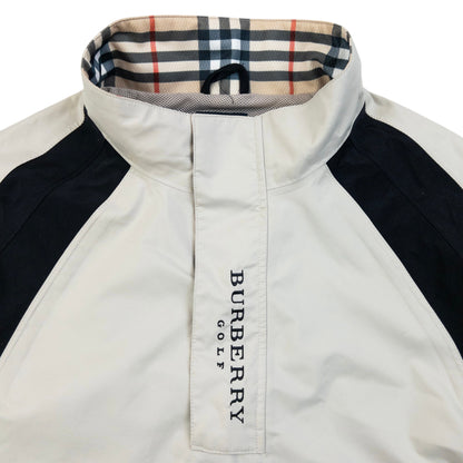 Vintage 2000s Burberry Golf Q Zip Waterproof Jacket Size L