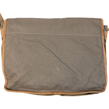 Vintage 80s CP Company Leather Messenger Crossbody Bag