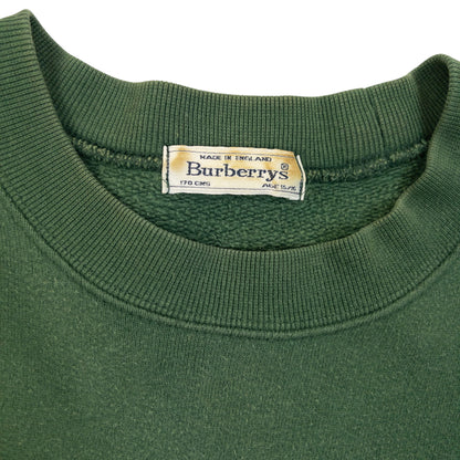 Vintage 90s Burberry Embroidered Sweatshirt Size S