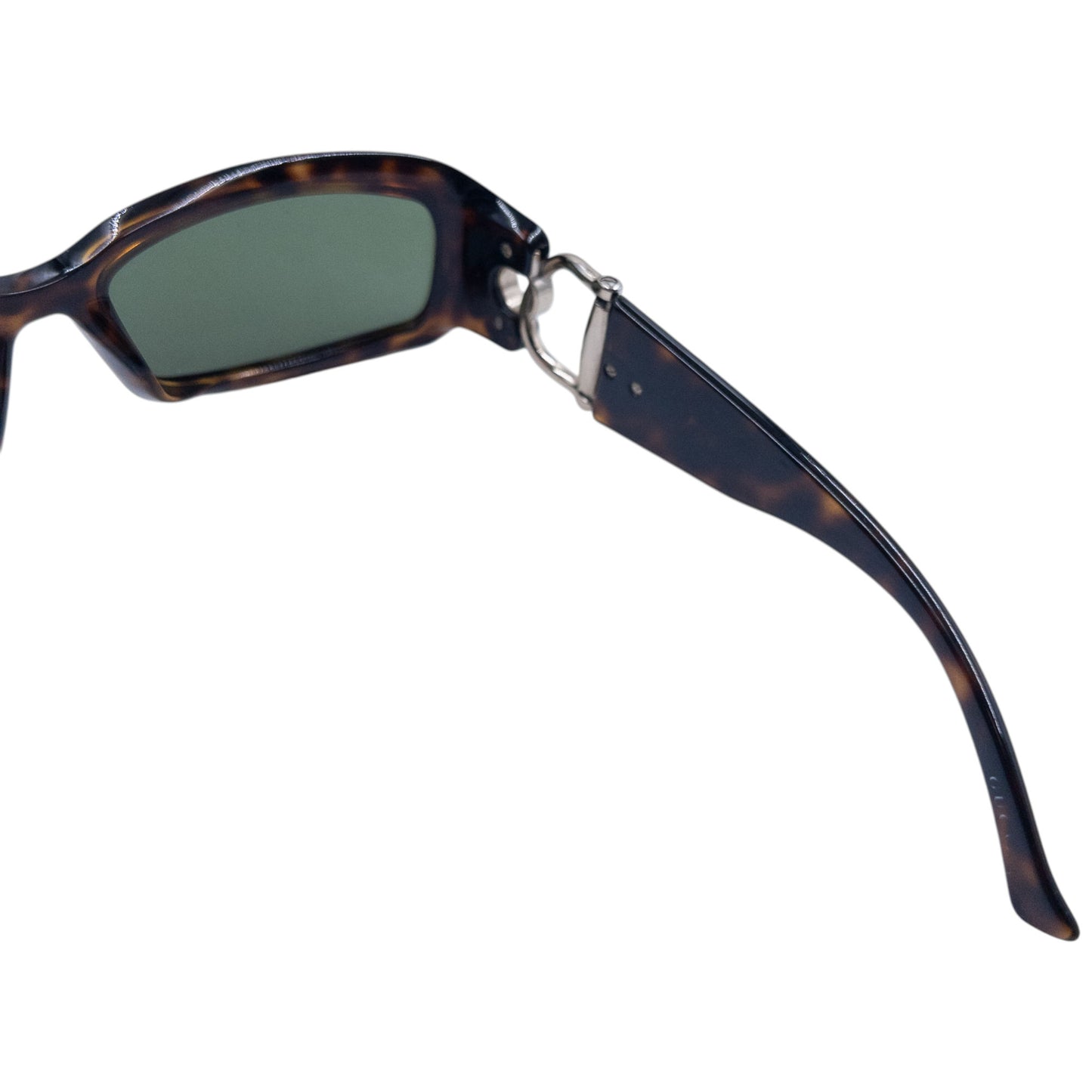 Vintage Gucci Horse Bit Tortoise Shell Sunglasses