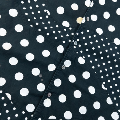 Vintage 2000s Frapbois By Issey Miyake Polka Dot Button Up Shirt Size S