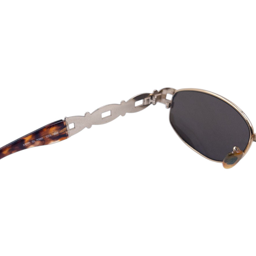 Vintage Fendi Embossed Tortoise Shell Sunglasses