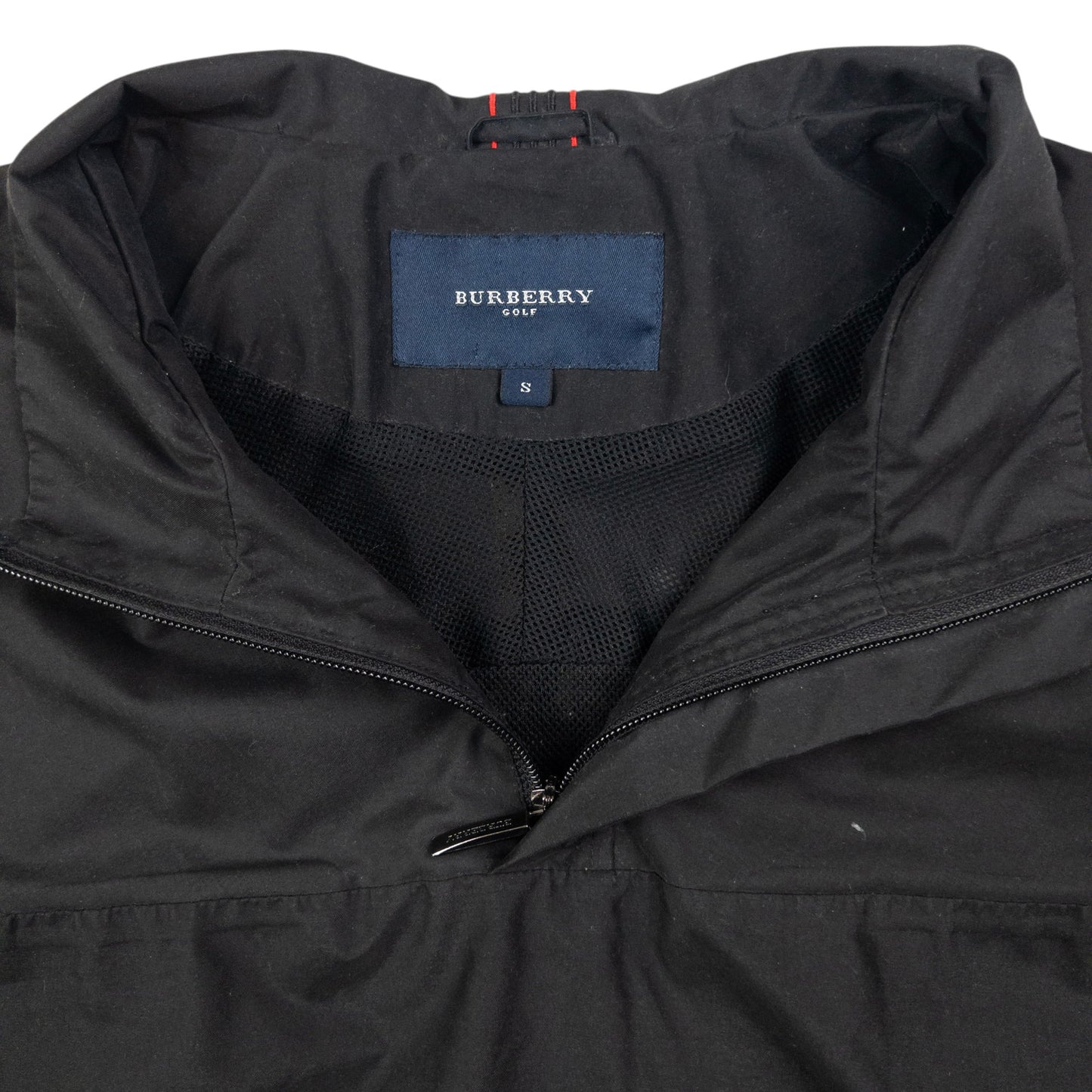 Vintage Burberry Q Zip Jacket Size L