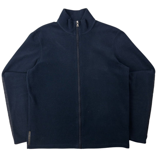 Vintage Prada Sport Zip Up Fleece Jacket Size M