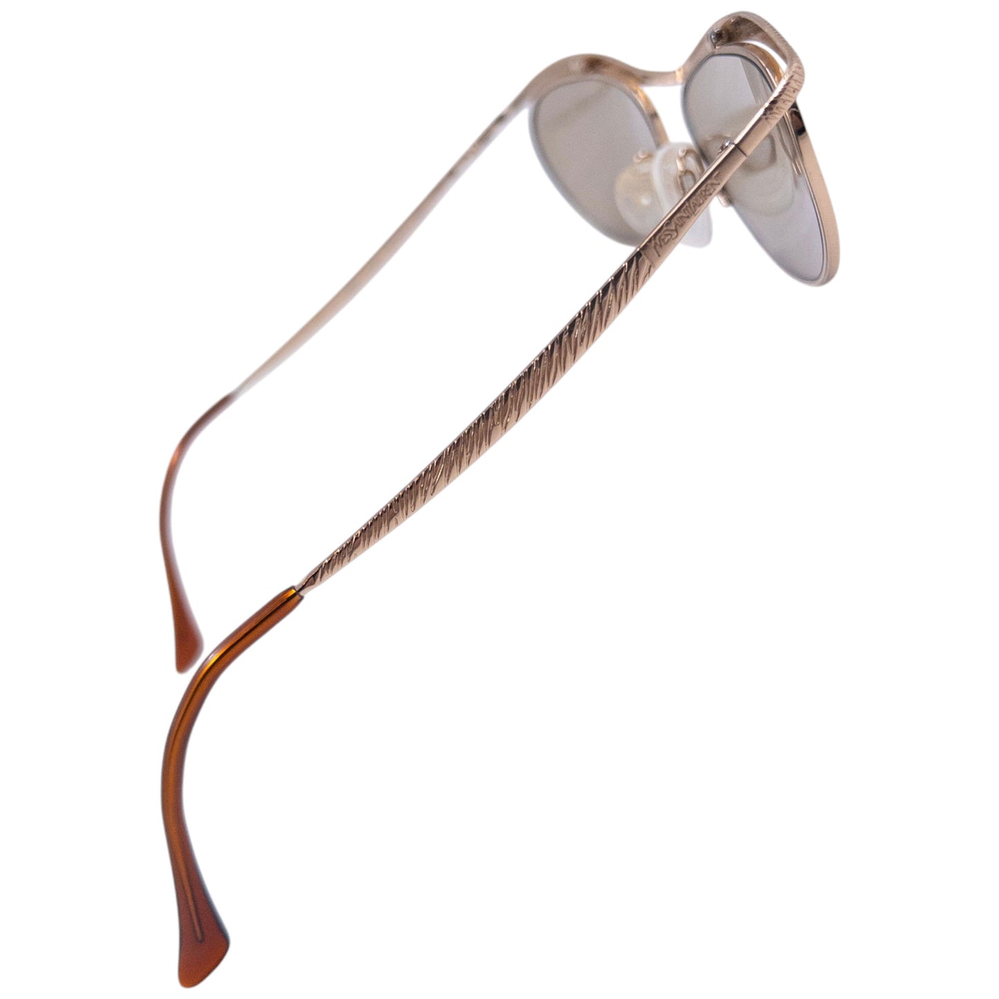 Vintage YSL Yves Saint Laurent Engraved Sunglasses