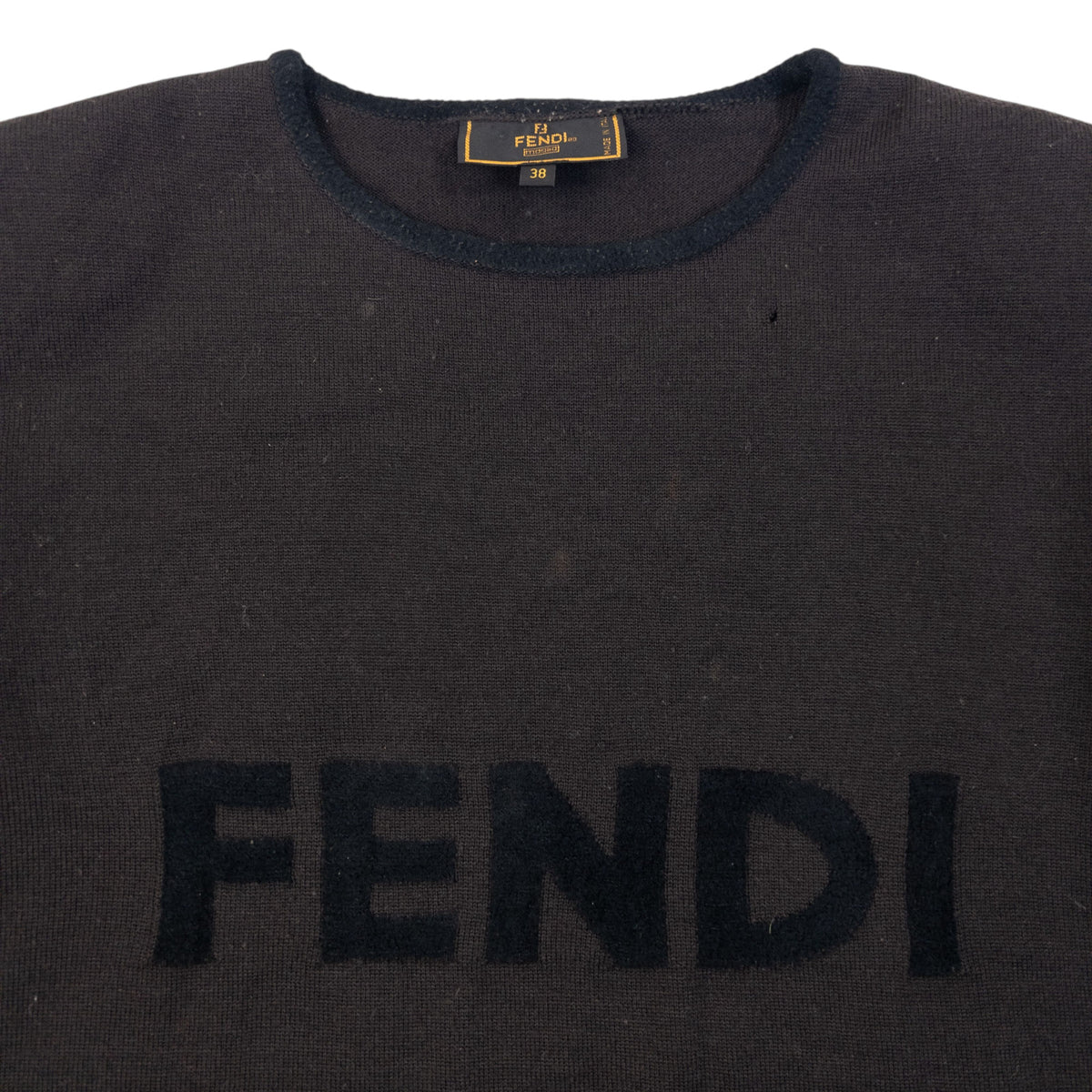 Vintage 90s Fendi Wool Jumper Womens Size L
