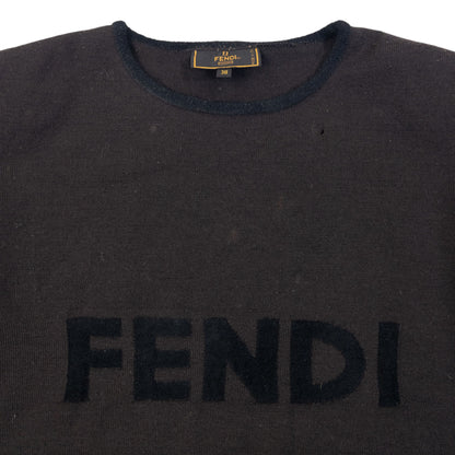 Vintage 90s Fendi Wool Jumper Womens Size L