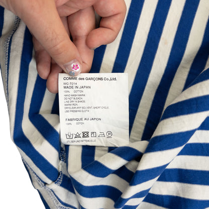 Vintage Junya Watanabe X Comme Des Garçons MAN Striped T Shirt Size L