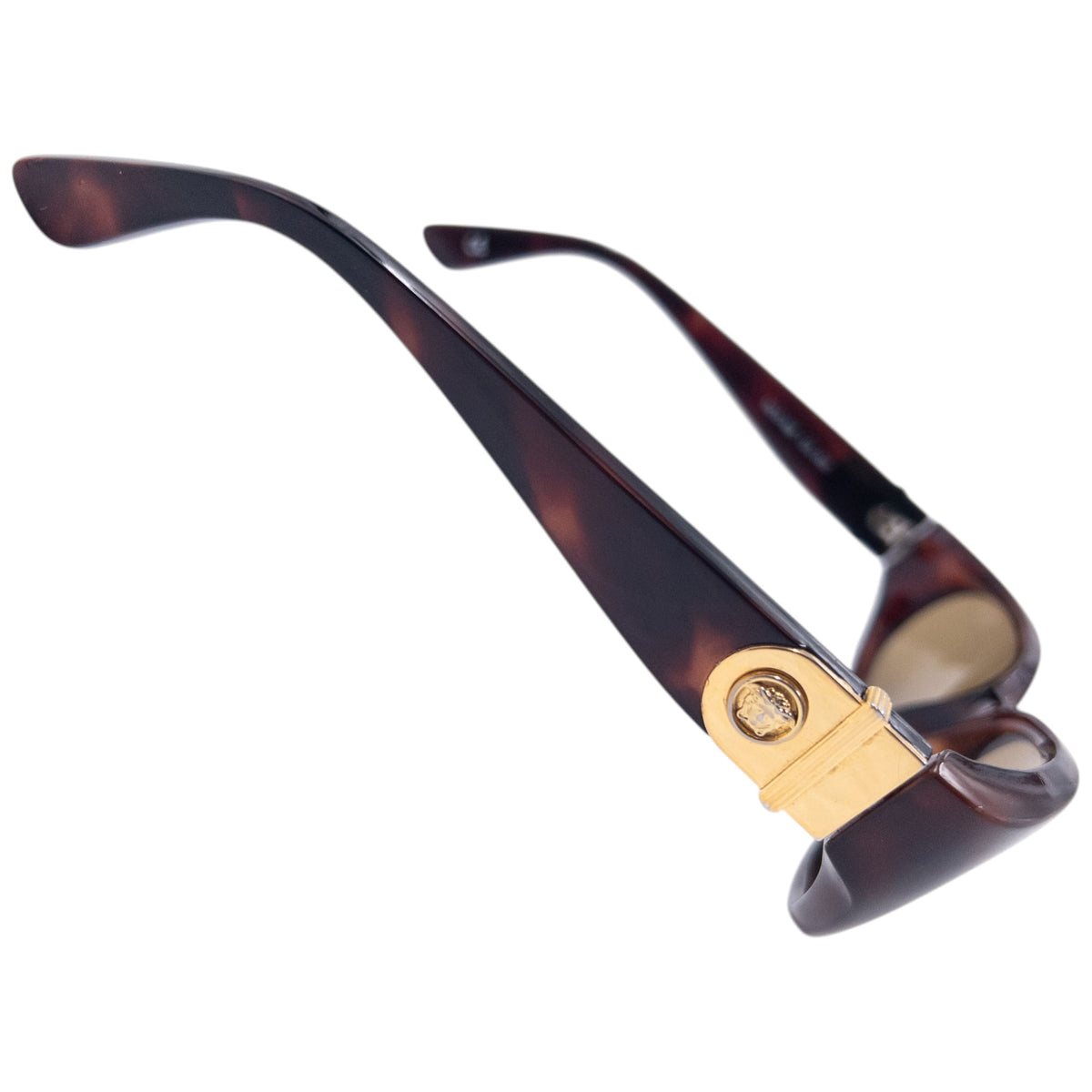 Vintage 90s Gianni Versace Tortoise Shell Sunglasses