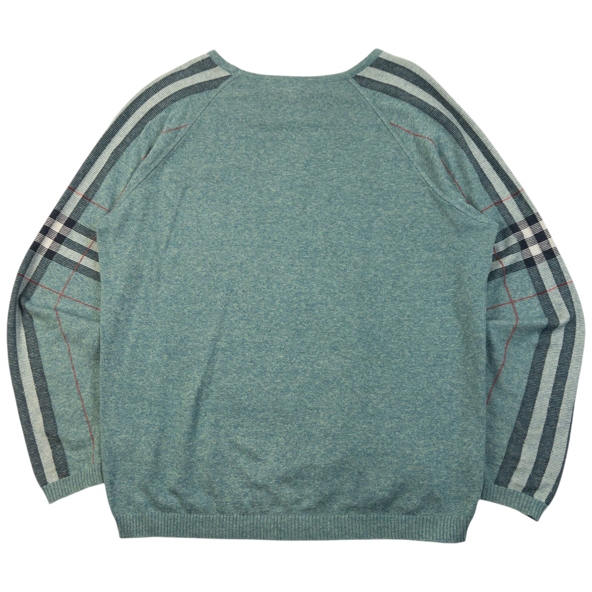 Vintage 2000s Burberry Nova Check Sleeve Jumper Size M