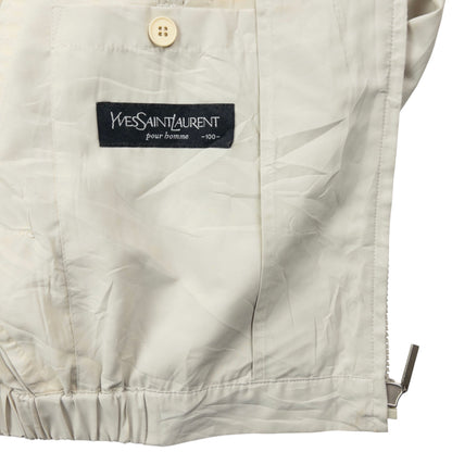 Vintage 90s YSL Yves Saint Laurent Harrington Jacket Size M