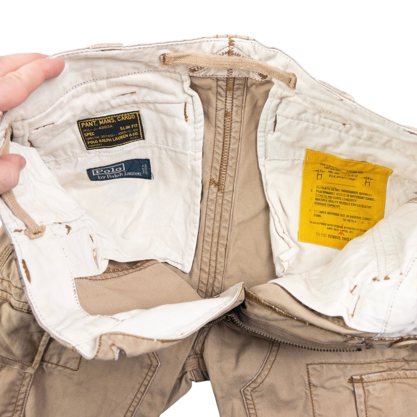 Vintage Polo Ralph Lauren Cargo Trousers Size W28