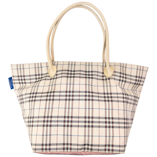 Vintage 2000s Burberry Blue Label Nova Check Shoulder Bag
