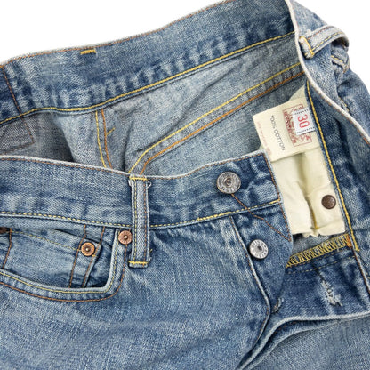 Vintage Evisu Double Gull Japanese Denim Jeans Size W29