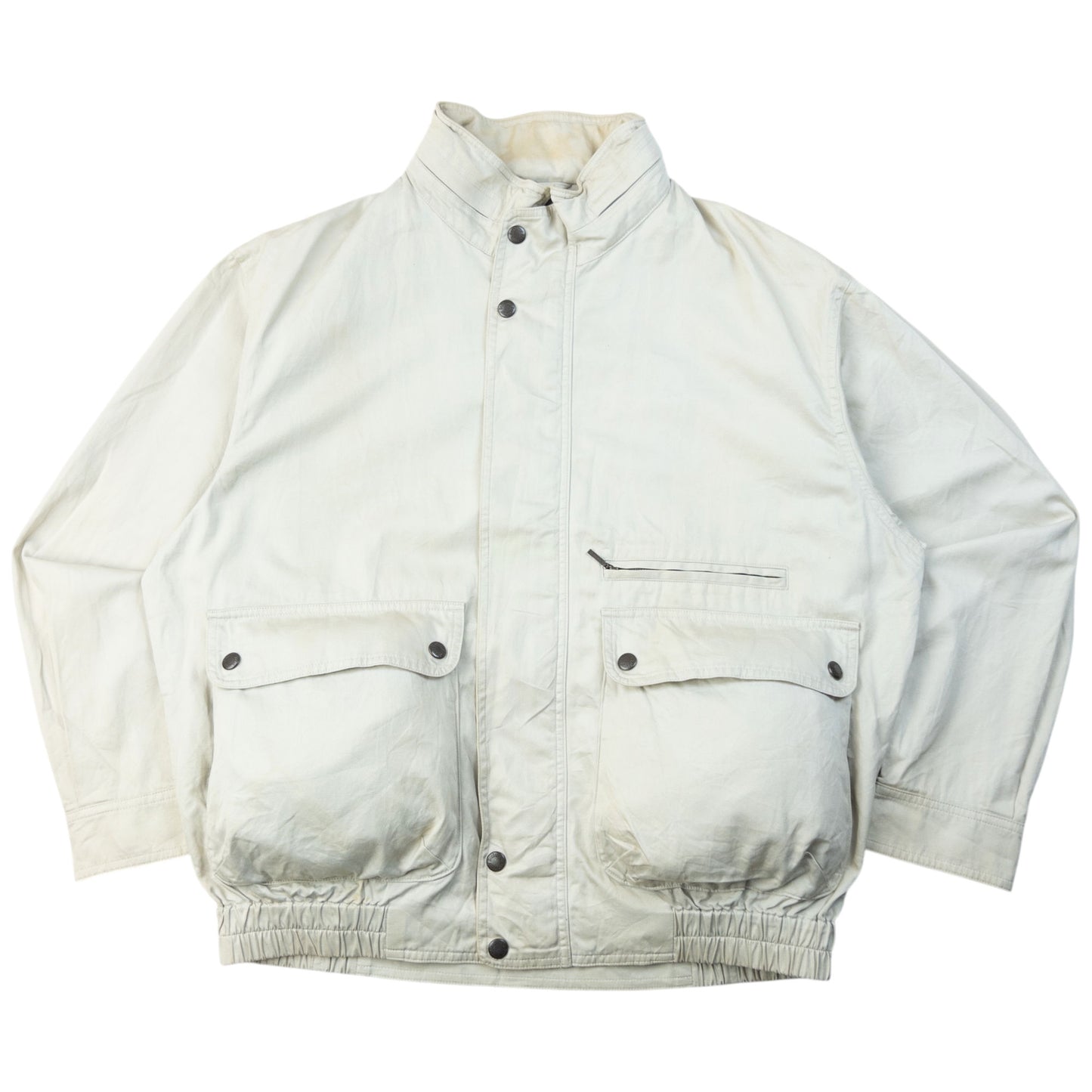 Vintage 90s Burberry Zip Up Jacket Size S