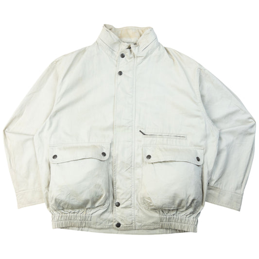 Vintage 90s Burberry Zip Up Jacket Size S